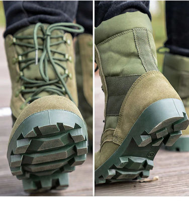 High Top Military Boots Combat Wear Resistant Jungle Tactical Outdoor Mountaineering Camping